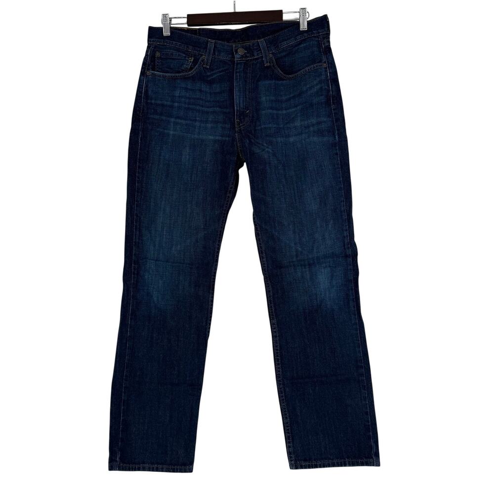 Levi’s 514 Straight Fit Dark Wash Jeans 33x30